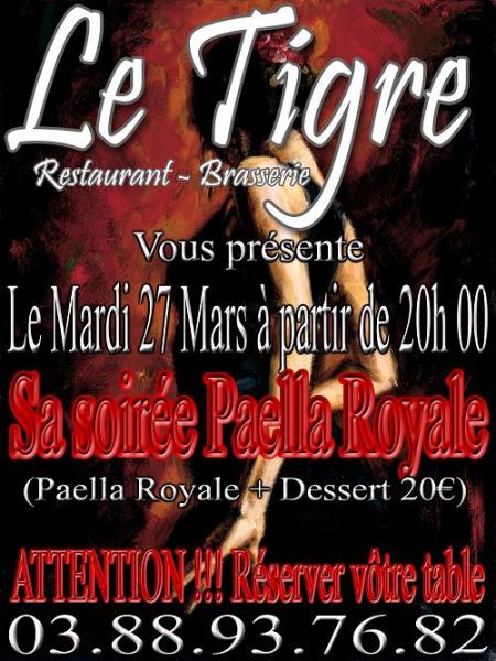 Soirée au Tigre