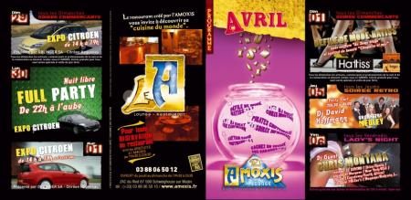 Programme du mois d'Avril