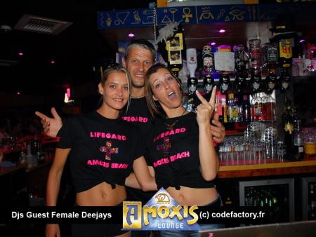 Female Deejays liva @ Amoxis : Photos de JP
